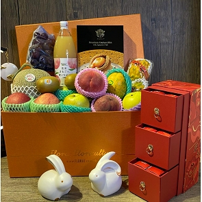 M87    Mid Autumn Festival Fruit Basket - Fruit Hamper Box M87    Mid Autumn Festival Fruit Basket - Fruit Hamper Box